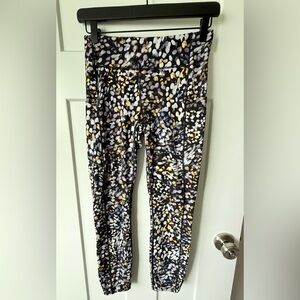 Lululemon Athletic Speed Up Tight 23” Metropolis Glow Multi Leggings Size 6